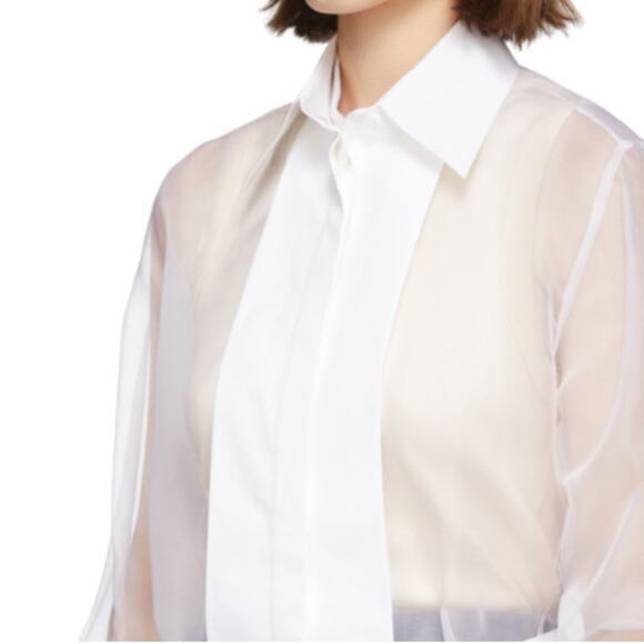 HELMUT LANG Detachable-Bib Shirt Large - Picture 3 of 7